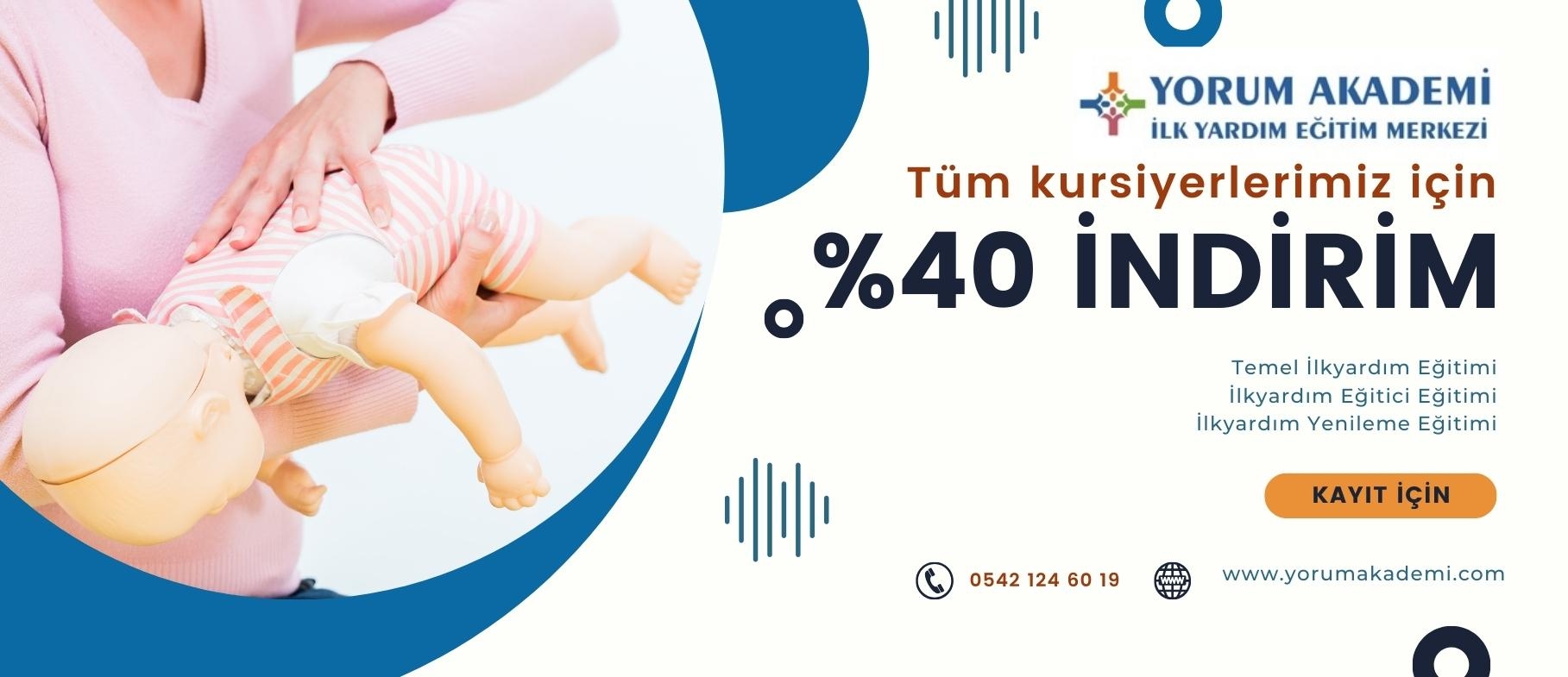 Kamanya! Tüm kursiyerlerimiz ve ailelerine %40 indirim